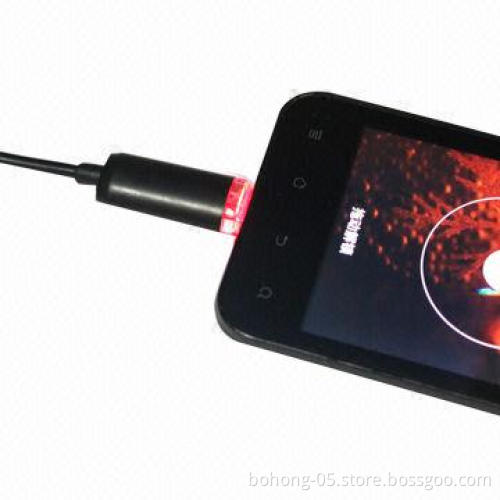 Micro USB Data Cable with Adaptor, Different Color is Available, 500pcs MOQ Each Color